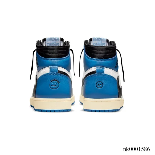 Travis Scott x Fragment x AJ 1 High "Military Blue" Shoes Sneakers - nk0001586 - Image 5