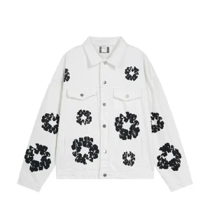 DT Kapok White Denim Jackets - 121 - dt0000121