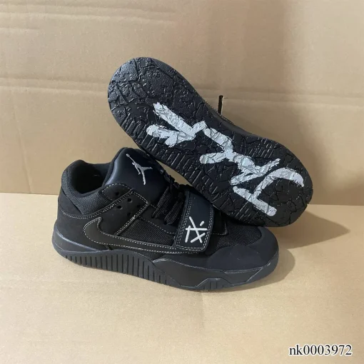 Travis Scott x Jumpman Jack All Black Shoes Sneakers - nk0003972 - Image 6