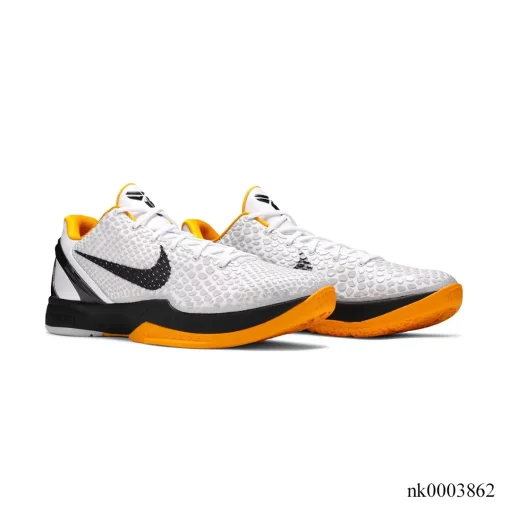 Kobe 6 Protro Playoff Pack White Del Sol Shoes Sneakers - nk0003862 - Image 3