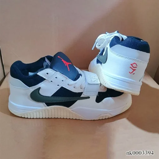 Travis Scott x Jumpman Jack "Olive" Shoes Sneakers - nk0003394 - Image 7
