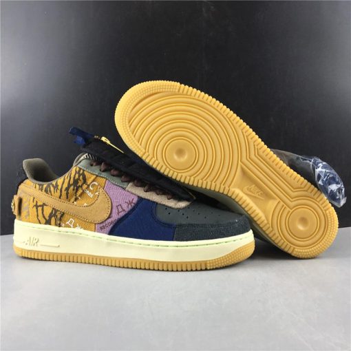 AF 1 Low Travis Scott Cactus Jack Shoes Sneakers - nk0000042 - Image 9