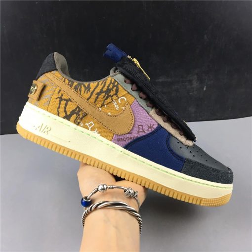 AF 1 Low Travis Scott Cactus Jack Shoes Sneakers - nk0000042 - Image 11