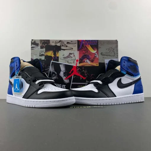 [Premium] Fragment x Union x AJ 1 High OG Shoes Sneakers – nk0004439 - Image 8