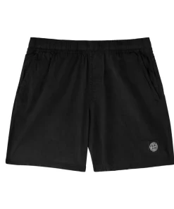 SI Black Nylon Metal Shorts - 1 - SI0000001