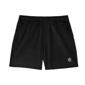 SI Black Nylon Metal Shorts - 1 - SI0000001