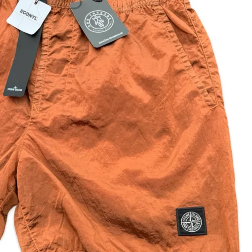 SI Brown Nylon Metal Shorts - 3 - SI0000003 - Image 3