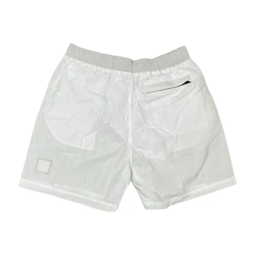 SI White Nylon Metal Shorts - 7 - SI0000007 - Image 2