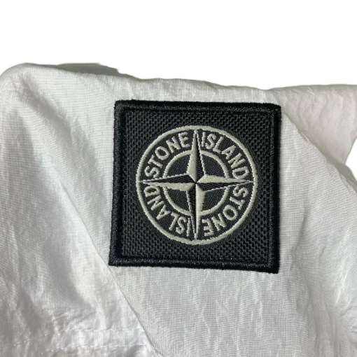 SI White Nylon Metal Shorts - 7 - SI0000007 - Image 3