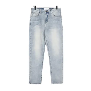 BUR Light Blue Logo Patch Denim Jeans - 362 - bbr0000362