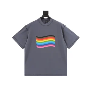 BLCG Pride Rainbow Flag T-shirt in Grey - 606 - blcg0000606