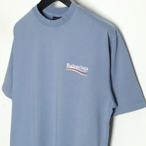 BLCG Campaign Logo T-shirt in Washed Blue - 585 - blcg0000585 - Image 4