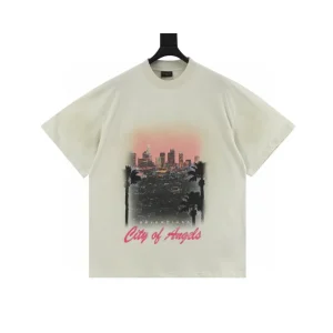 BLCG City of Angels Skyline T-shirt in Vintage White - 587 - blcg0000587