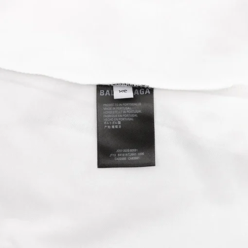 BLCG Garde-Robe Care Label T-shirt in White - 589 - blcg0000589 - Image 3