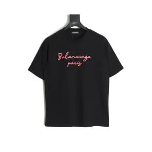 BLCG Paris Script Logo T-shirt in Black - 593 - blcg0000593