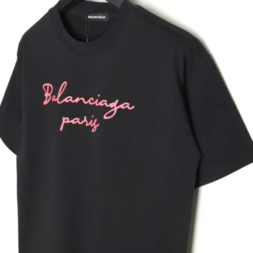 BLCG Paris Script Logo T-shirt in Black - 593 - blcg0000593 - Image 3