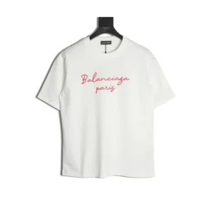 BLCG Paris Script Logo T-shirt in White - 594 - blcg0000594