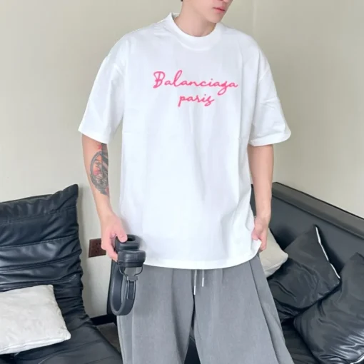 BLCG Paris Script Logo T-shirt in White - 594 - blcg0000594 - Image 10