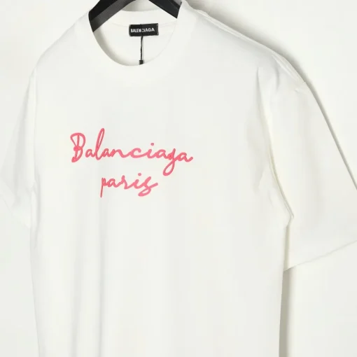 BLCG Paris Script Logo T-shirt in White - 594 - blcg0000594 - Image 3