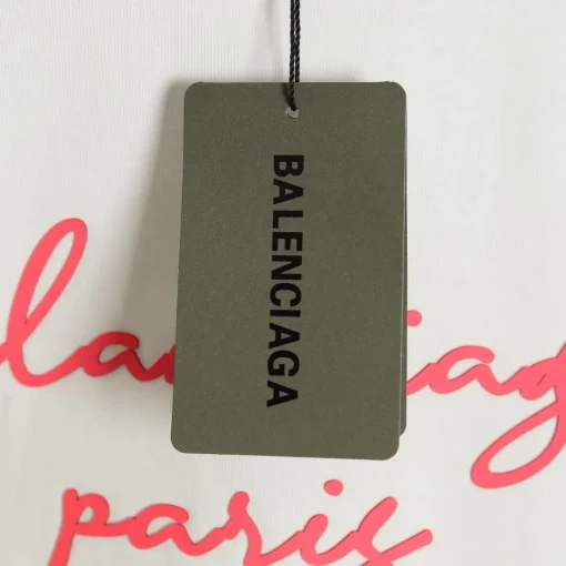 BLCG Paris Script Logo T-shirt in White - 594 - blcg0000594 - Image 8