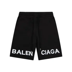 BLCG Split Logo Fleece Shorts in Black - 595 - blcg0000595