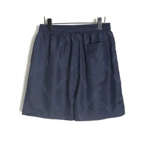 BLCG Logo-Jacquard Shorts in Navy Blue - 598 - blcg0000598 - Image 2