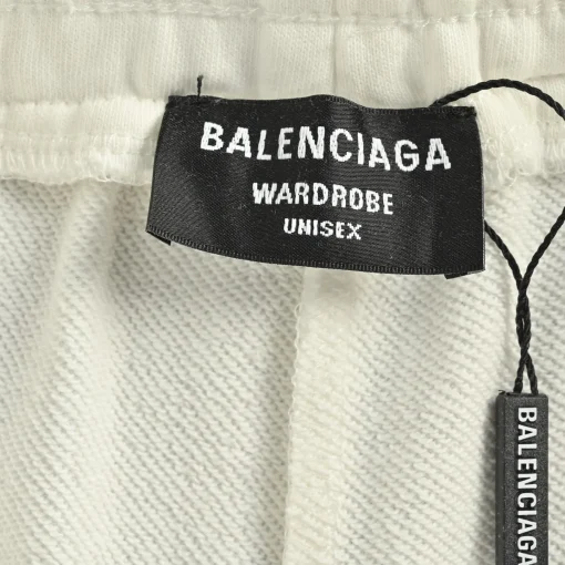 BLCG Reversed Logo Embroidered Shorts in White - 607 - blcg0000607 - Image 8