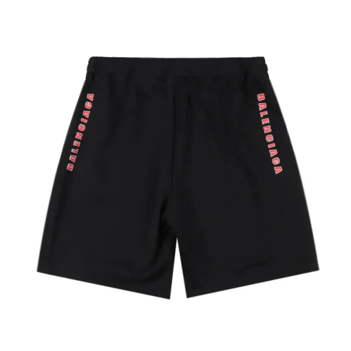 BLCG Red Double B Mesh Shorts in Black - 614 - blcg0000614 - Image 2