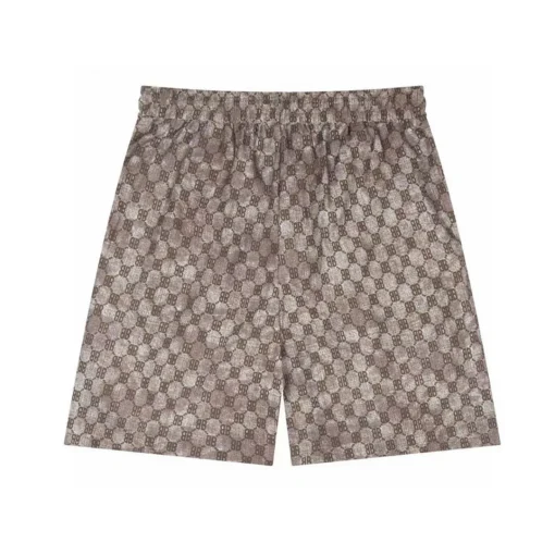BLCG Monogram Drawstring Shorts in Brown - 615 - blcg0000615 - Image 2