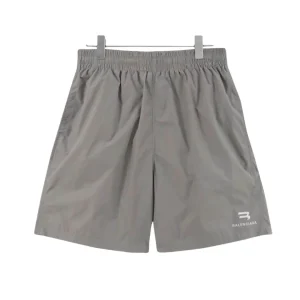 BLCG BB Logo Nylon Shorts in Grey - 620 - blcg0000620