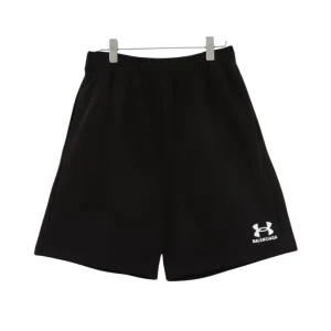 BLCG x UA Hybrid Logo Fleece Shorts in Black - 621 - blcg0000621