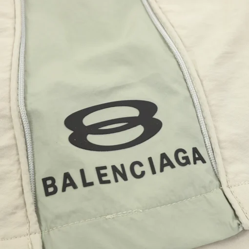 BLCG Zip Detail Drawstring Shorts in White - 626 - blcg0000626 - Image 6