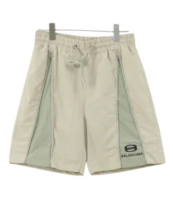 BLCG Zip Detail Drawstring Shorts in White - 626 - blcg0000626