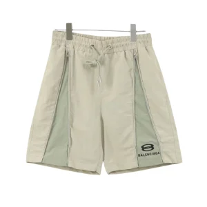 BLCG Zip Detail Drawstring Shorts in White - 626 - blcg0000626