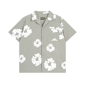 DT Gray Short-Sleeve Shirts - 128 - dt0000128