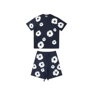 DT Set Navy Tee & Shorts - 137 - dt0000137