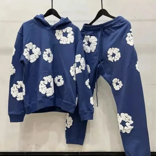 DT Set Blue Hoodie & Trousers - 152 - dt0000152 - Image 4