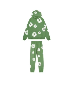 DT Set Green Hoodie & Trousers - 154 - dt0000154