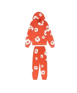 DT Set Orange Hoodie & Trousers - 155 - dt0000155