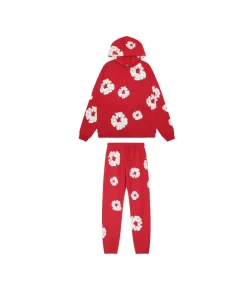 DT Set Red Hoodie & Trousers - 156 - dt0000156