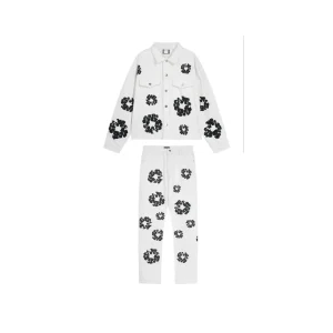 DT Set White Denim Jacket & Jeans - 159 - dt0000159