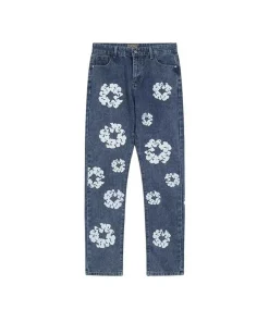 DT Cotton Wreath Light Wash Jeans - 160 - dt0000160