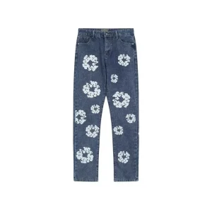 DT Cotton Wreath Light Wash Jeans - 160 - dt0000160