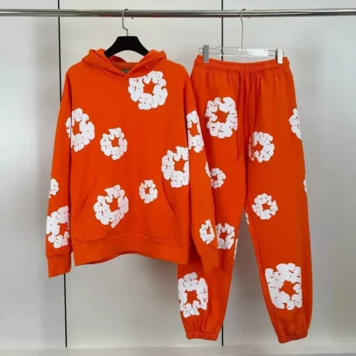 DT Set Orange Hoodie & Trousers - 155 - dt0000155 - Image 7