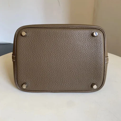 HM Etoupe Clemence Picotin Lock Bag - 8 - hm0000008 - Image 6