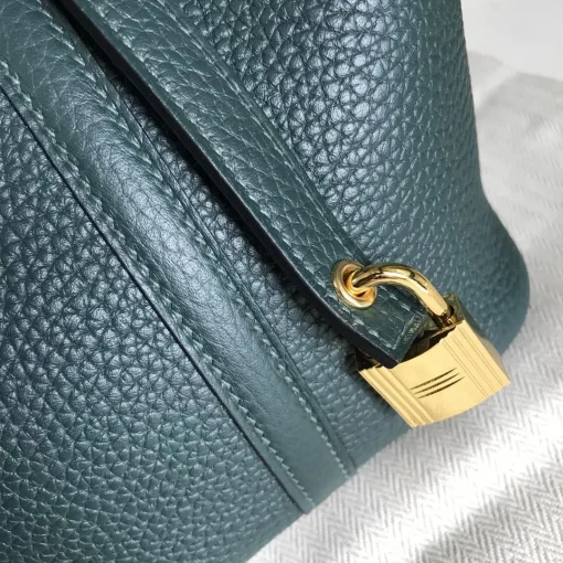 HM Vert Criquet Clemence Picotin Lock Bag - 11 - hm0000011 - Image 8