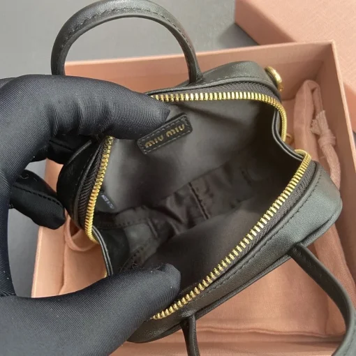 MM Black Leather Micro Bag - 2 - mm000002 - Image 10