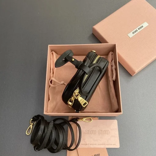 MM Black Leather Micro Bag - 2 - mm000002 - Image 8