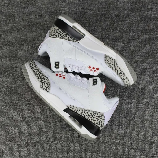 AJ 3 Retro White Cement '88 Dunk Contest Shoes Sneakers - nk0002267 - Image 8