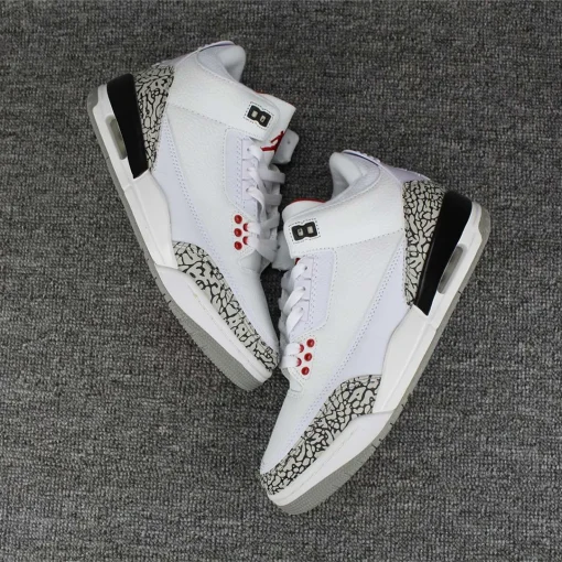 AJ 3 Retro White Cement '88 Dunk Contest Shoes Sneakers - nk0002267 - Image 7